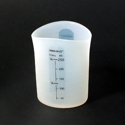 KH-4662 SILIKONOWY KUBEK POMIAROWY 250ML