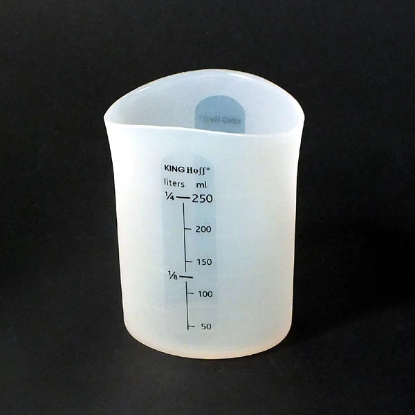 KH-4662 SILIKONOWY KUBEK POMIAROWY 250ML