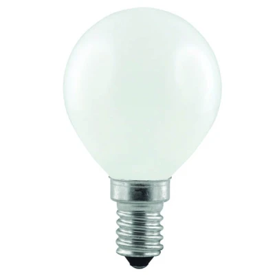 ŻARÓWKA WSTRZĄSOODPORNA RLIS-25FR 25W E14 KULKA MATOWA