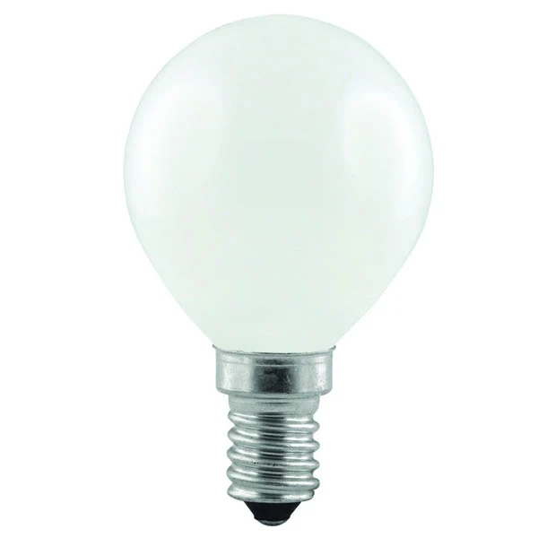 ŻARÓWKA WSTRZĄSOODPORNA RLIS-25FR 25W E14 KULKA MATOWA