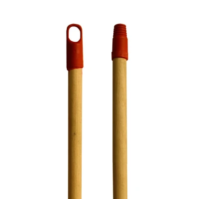 KIJ DREWNIANY Z CZERWONĄ OPRAWĄ