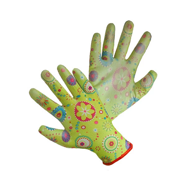 SIL-RĘKAWICE ROBOCZE ZIELONE *9* /12/