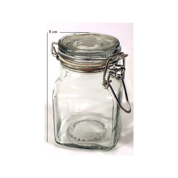 SZ-POJEMNIK HERM. SZKLANY 8CM S123992