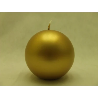 ADPAL-ŚWIECA KULA K-4 FI100 METALIK ZŁOTA
