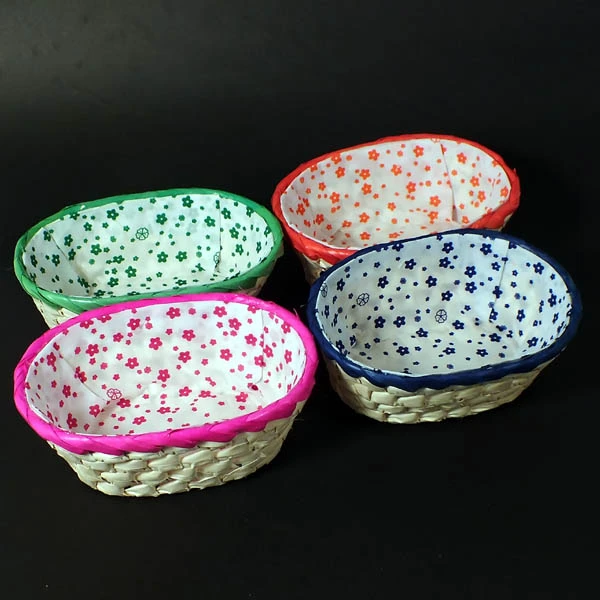 DAJAR- KOSZYK PALMA OWAL *KOLOR* 20X14CM 68102