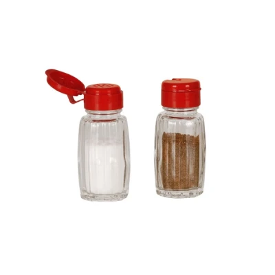 PRACTIC-SOLNICZKA SZKLANA  Z KLAPKĄ