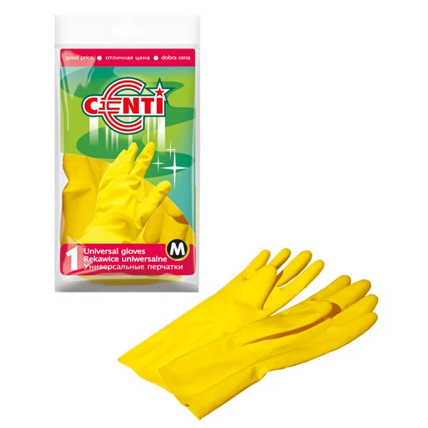 RĘKAWICA GUMOWA *M* AZUR /2SZT/ 9212