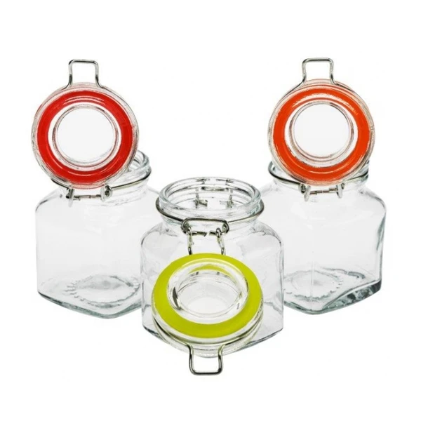 SZ-POJEMNIK SZKLANY Z KLIPSEM EDO 100ML 24059