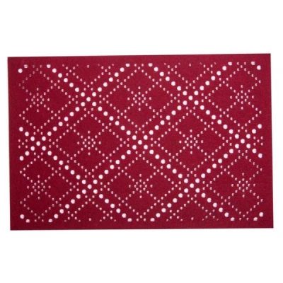 DAJ-MATA FILCOWA 45*30CM *BORDO PRETTY* 89053