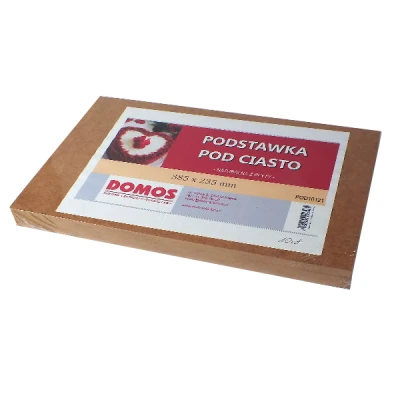 DOMOS-Podstawka pod ciasto naturalna z płyty 385*235 a'10