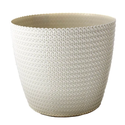 LAM-OSŁONKA *MAGNOLIA JERSEY* 14CM KREMOWY