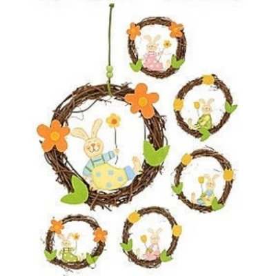 NL-ZAWIESZKA Z KRÓLIKIEM 15CM