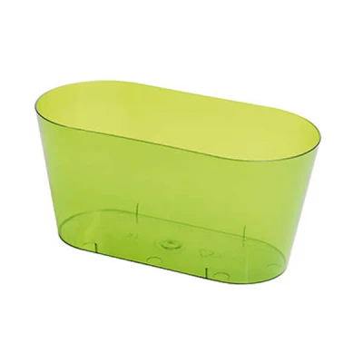 SKRZYNKA VULCANO 23 TRANSPARENTNA ZIELONA