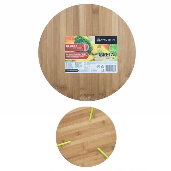 DAJ-DESKA DO KROJENIA BAMBUSOWA FI27CM *GRETA* 29277/29283