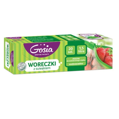 PL-WORECZKI Z SUWAKIEM 1,5L/16SZT *GOSIA*