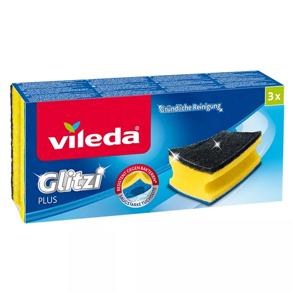 VILE-KPL. 3 ZMYWAKÓW GLITZI PLUS 138203