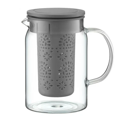 DAJ-DZBANEK Z ZAPARZACZEM 1000ML JASNO SZARY 89014