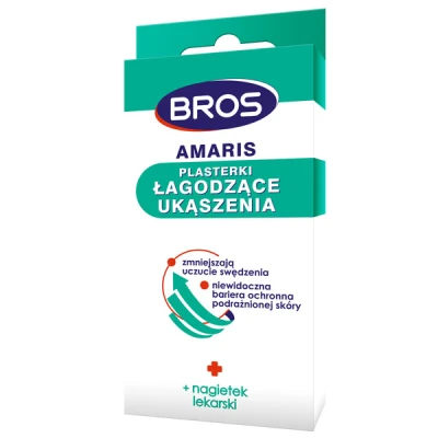 BROS-20 PLASTERKÓW ŁAGODZĄCYCH UKĄSZENIA *AMARIS*