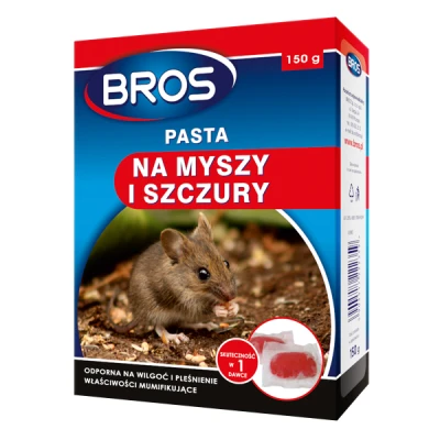 BROS-PASTA NA MYSZY I SZCZURY 150G