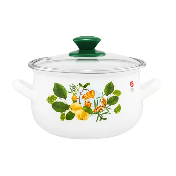 DAJ-GARNEK EMALIOWANY Z/P PYZA 16CM PIGWA 35050