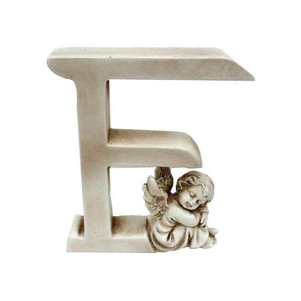 TOM-FIGURKA ANIOŁEK 13CM LITERA *F* AZ37