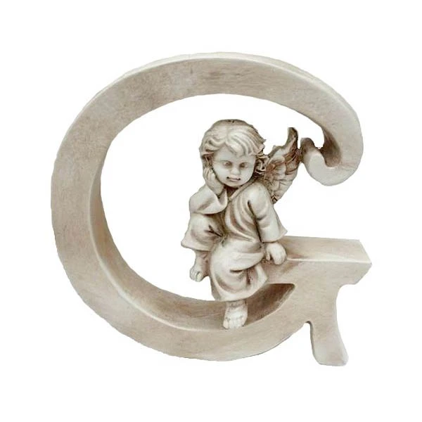 TOM-FIGURKA ANIOŁEK 13CM LITERA *G* AZ38