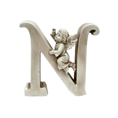 TOM-FIGURKA ANIOŁEK 13CM LITERA *N* AZ45