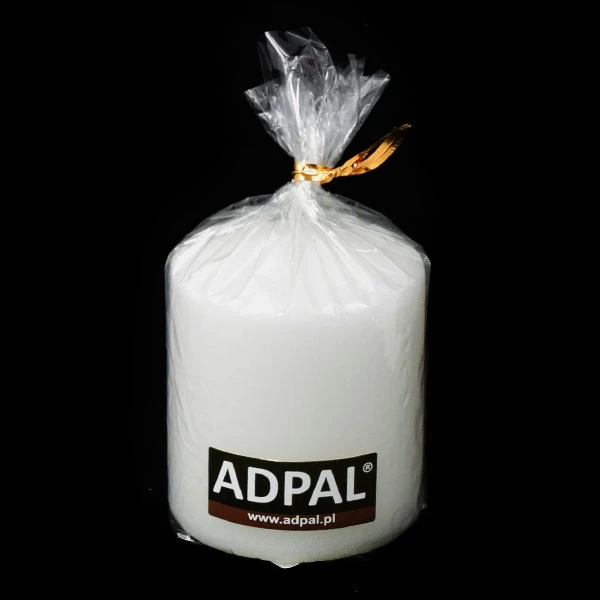 ADPAL-ŚWIECA KLASYCZNA KLUBOWA MATOWA BIAŁA KL-2 70/58