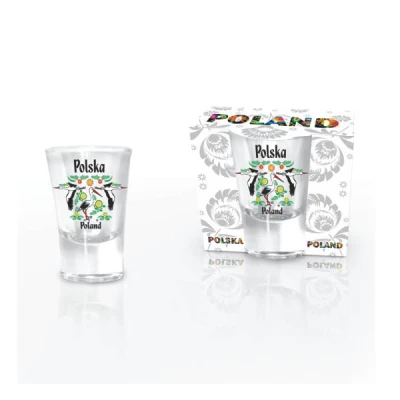 BG-KIELISZEK 0,35 FOLK *BOCIAN*