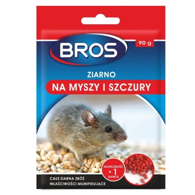 BROS-ZIARNO NA MYSZY 90G.  X