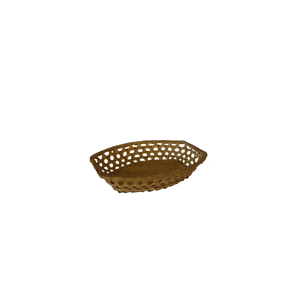 FEN-KOSZYK OWAL BAMBUS *BK-04* 25X18X5 NATURALNY