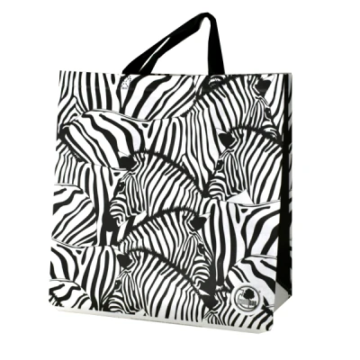 GAM-TORBA SONICZNA LAMINOWANA  *ZEBRA CZARNO-BIAŁA*