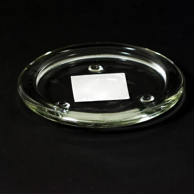 GARDEN-ŚWIECZNIK SZKLANY (TALERZ) *C8574-3*