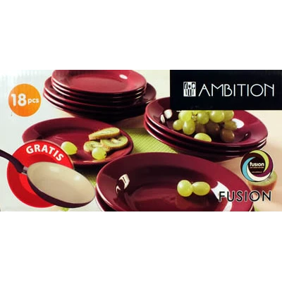 DAJ-KPL. 18 EL. TALERZY *BORDO*