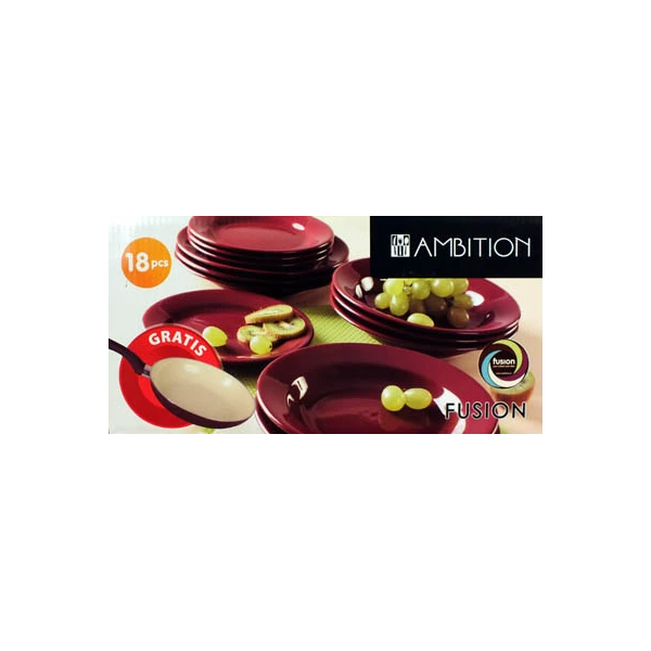 DAJ-KPL. 18 EL. TALERZY *BORDO*