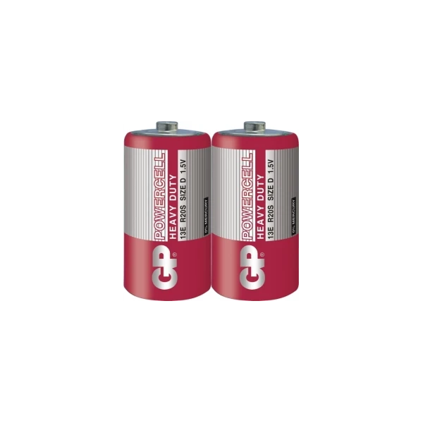 GP-KPL. 2 BATERII POWERCELL R20 1,5V 13ER