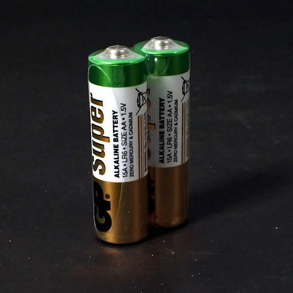 GP-KPL. 2 BATERII SUPER ALKALINE LR06 AA 1,5V 15AEBC-2S2