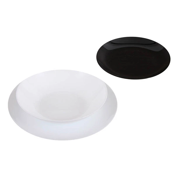 DAJ-KPL. 18EL. OBIADOWY *NIGHT&DAY* BIAŁO-CZARNY 10934