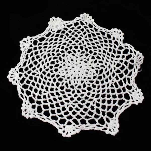 MESA-SERWETA 021 SZYDEŁKOWA BIAŁA FI30CM /6/