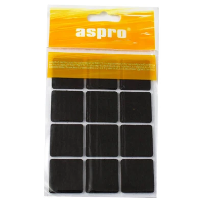 MIDAS-KPL.12 PODKŁADEK FILCOWYCH *BRĄZOWYCH* 28X28MM A-40004-04-001