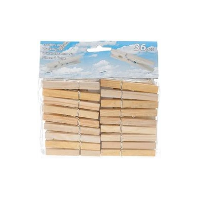 NL-KLAMERKI DREWNO 36SZT