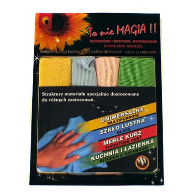 4WD-KPL. 4 ŚCIEREK MIKROFIBRY MDC-4BL