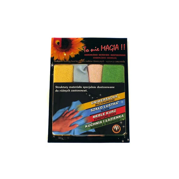 4WD-KPL. 4 ŚCIEREK MIKROFIBRY MDC-4BL