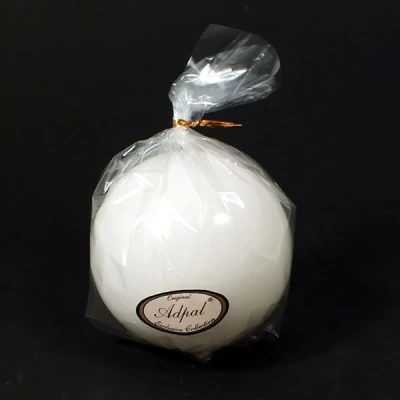 ADPAL-ŚWIECA KULA K-4 FI100 LAKIER BIAŁA