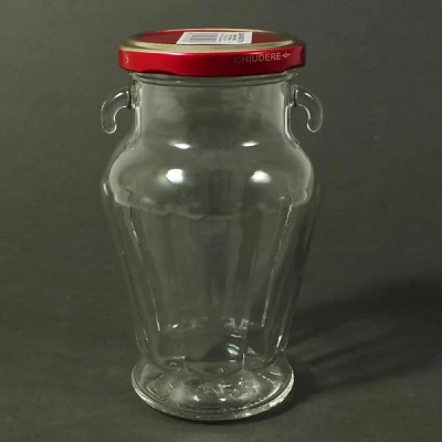 ADU-SŁOIK *ANFORA* 370ML Z WIECZKIEM (3442)