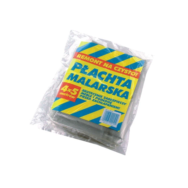 AKU-PŁACHTA MALARSKA 4X5M EXTRAMOCNA