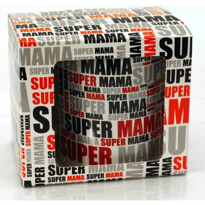 BG-KUBEK *SUPER MAMA TAPETA -NAPISY*