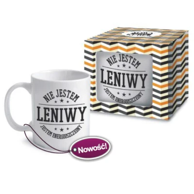 BG-KUBEK BOSS *NIE JESTEM LENIWY*