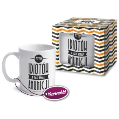 BG-KUBEK BOSS *TYLU IDIOTÓW*