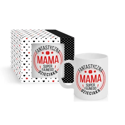 BG-KUBEK BOSS 300ML *FANTASTYCZNA MAMA SUPER FAJNEGO DZIECIAKA*